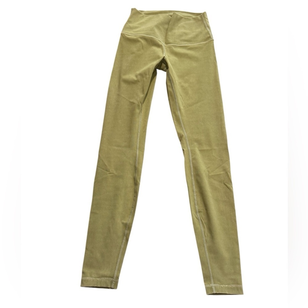 Lululemon Green Acid Wash Legging